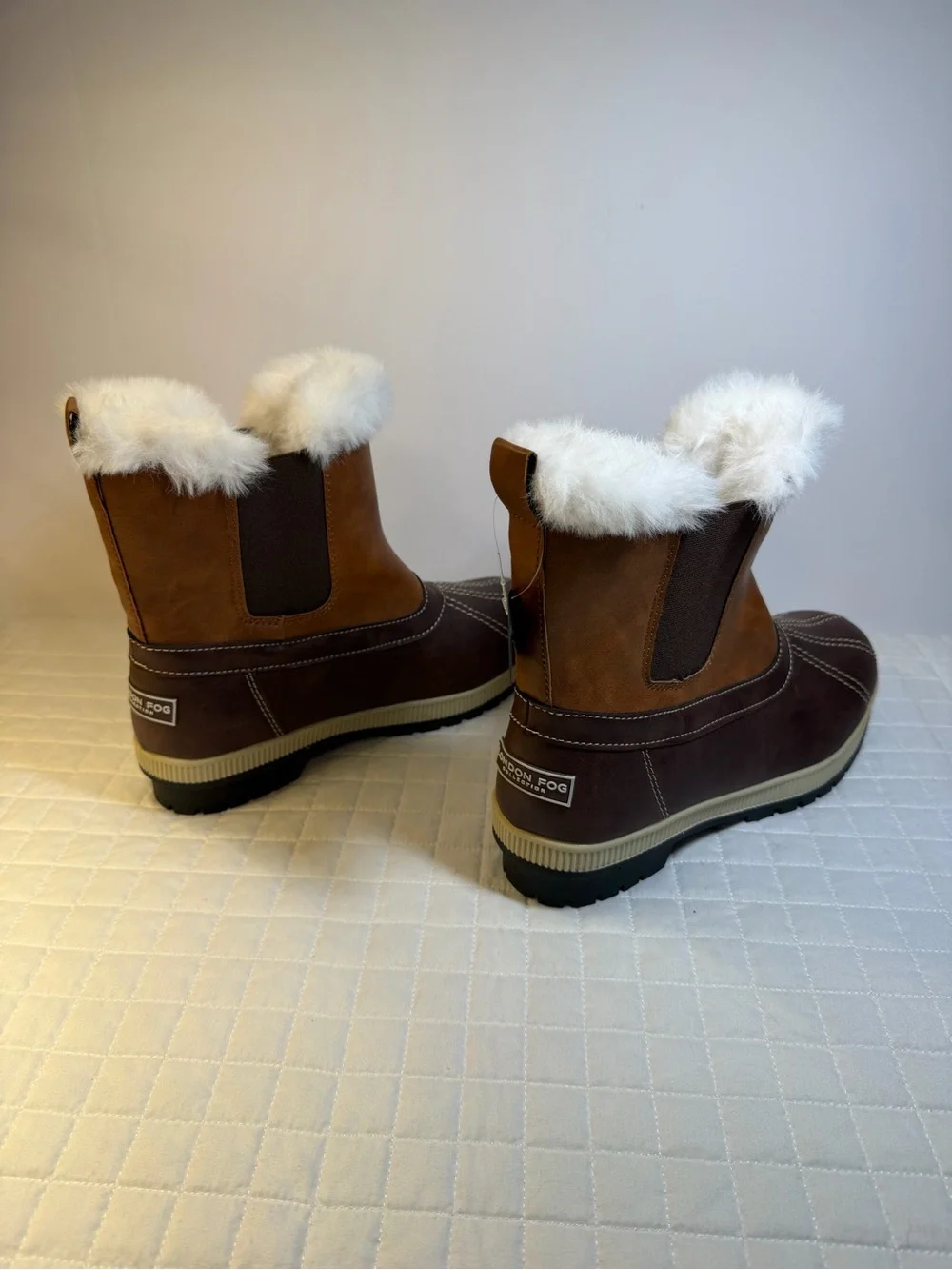 London Fog Mildred Waterproof Winter Snow Boots Women’s Size 9 Brown New Tags